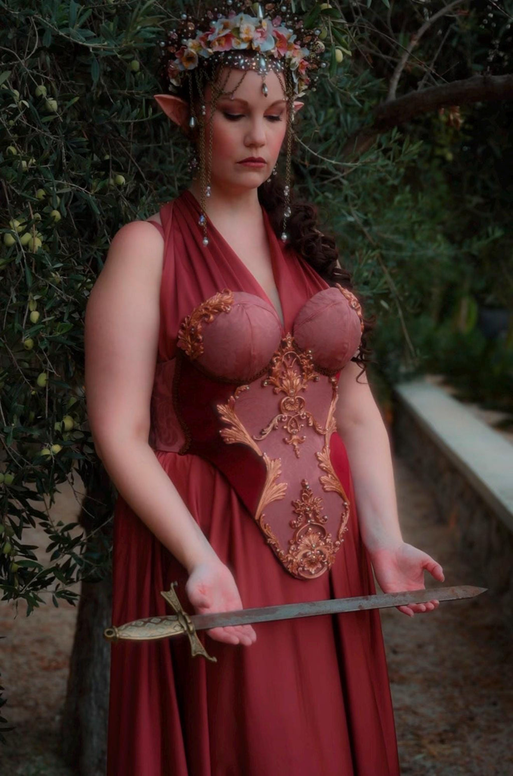 SAMPLE SALE - Full Armoured Corset in Medium