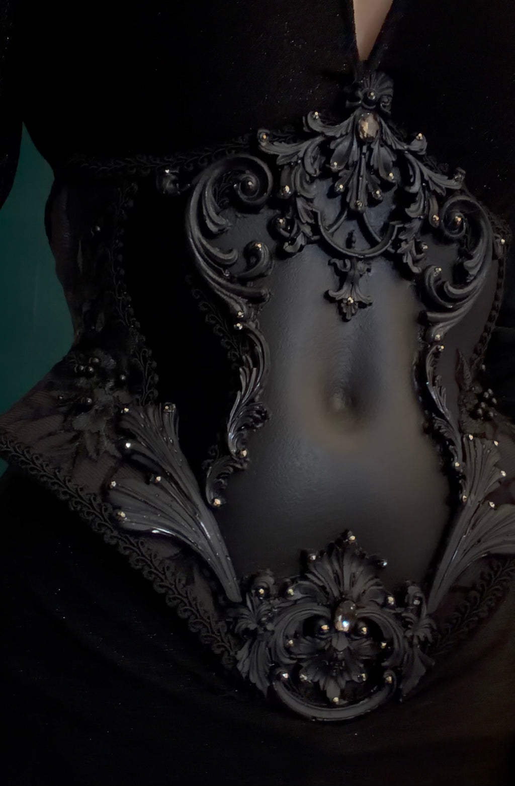 MADE TO ORDER - Gothic Underbust Armoured Corset