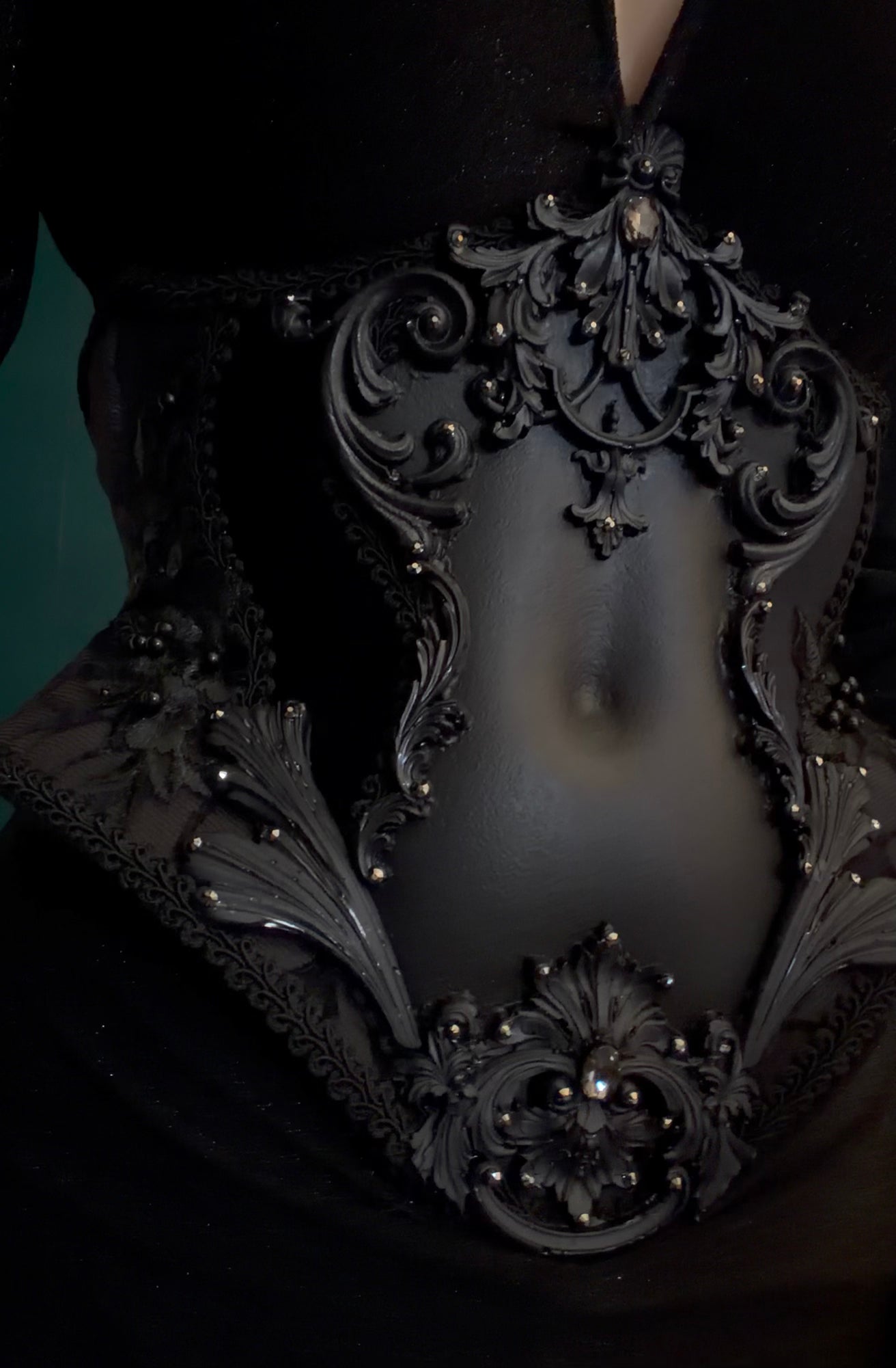 MADE TO ORDER - Gothic Underbust Armoured Corset