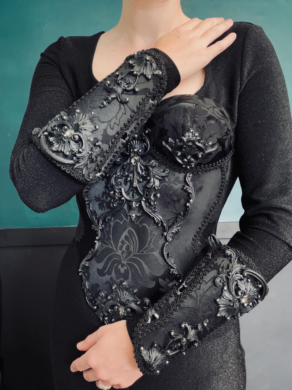 Black Gothic Vambrace